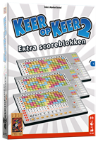 999 Games Keer op Keer 2 Scoreblok 3 stuks Level 1 - Dobbelspel