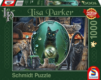 Schmidt Spiele Schmidt 59665 - Lisa Parker, Magische Katzen, Puzzle,