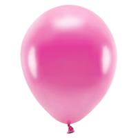 100x Fuchsia roze ballonnen 26 cm eco/biologisch afbreekbaar Roze - Ballonnen