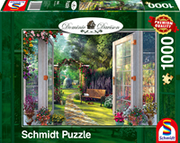 Schmidt Spiele Schmidt Puzzle Blick in den verwunschenen Garten