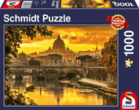 Schmidt Spiele Golden Light over Rome 1000 Teile Puzzle Schmidt-Spiele-58393