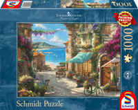 schmidt Café aan de Italiaanse Rivièra 1000 stukjes - Puzzel