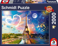 Schmidt Spiele Paris Day and Night 2000 Teile Puzzle Schmidt-Spiele-58941