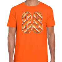 Bellatio 88 Holland supporter t-shirt oranje voor heren
