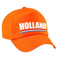 Bellatio Holland supporter pet / cap Nederland oranje kinderen - Verkleedhoofddeksels