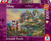 Schmidt Spiele Puzzle »Disney, Sweethearts Mickey & Minnie«, 1000 Puzzleteile, Thomas Kinkade