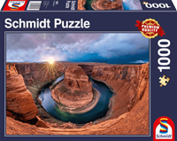 Schmidt Spiele Schmidt 58952 - Glen Canyon, Horseshoe Bend am Colorado River, Puzzle,