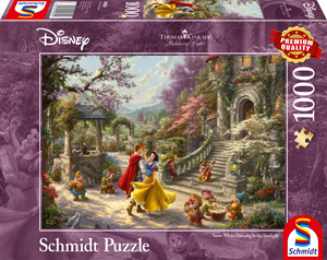 schmidt Disney  Dansen met de prins  1000 stukjes - Puzzel