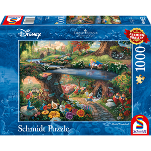 Schmidt Spiele Schmidt Puzzle Disney Alice im Wunderland 1000 T