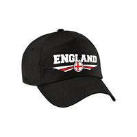 Bellatio Engeland / England landen pet / baseball cap zwart kinderen - Verkleedhoofddeksels