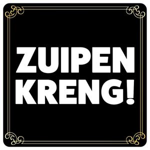40 jaar verjaardag bierviltjes Zuipen kreng 10x stuks - Bierfiltjes
