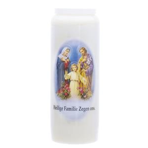 Enlightening Candles 1x Graflicht wit / gedenkkaars 7 x 20 cm 9 dagen - buitenkaarsen