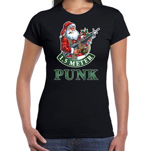 Bellatio Fout Kerstshirt / outfit 1,5 meter punk zwart voor dames