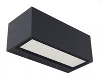 Lutec Gemini LED-Wandlamp (antraciet)