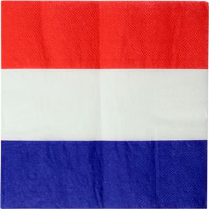 Santex 40x Nederland landen thema servetten 33 x 33 cm -