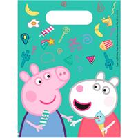 JT-Lizenzen Peppa Pig Mitgebseltütchen, 6er, 16,5x23cm