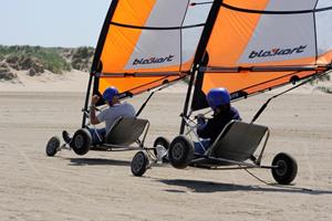 Belevenissen.nl Blokarten op het strand