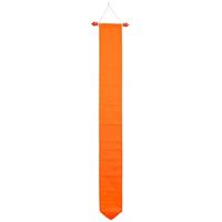 Eigen merk Wimpel oranje 155x17cm