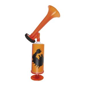 Oranje artikelen 3x Oranje Holland stadiontoeter/ hand toeter 45 cm -