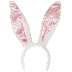 2x stuks diadeem grote bunny oren -