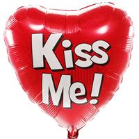 Boeketcadeau Kiss Me helium balloon