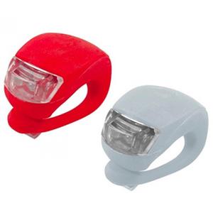 Geeek LED Fietslampje 2 stuks (rood&wit)