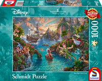 schmidtspielegmbh Schmidt Spiele Puzzle Disney Peter Pan, Thomas Kinkade, Erwachsenenpuzzle, Premium, 1000 Teile, 59635