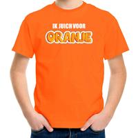 Bellatio Oranje t-shirt Holland / Nederland supporter ik juich voor oranje EK/ WK voor kinderen
