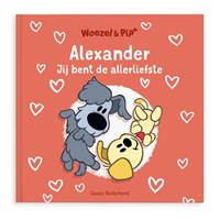 YourSurprise Boek met naam en foto - Woezel & Pip - Jij bent de allerliefste (Hardcover)