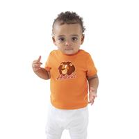 Bellatio Oranje t-shirt Holland met cartoon leeuw Nederland supporter voor baby / peuters 76/86 (12-18 maanden) -