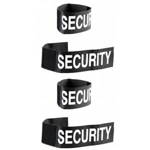 Set van 6x stuks security polsband voor volwassenen