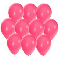 Shoppartners 30x stuks Roze party ballonnen 27 cm -