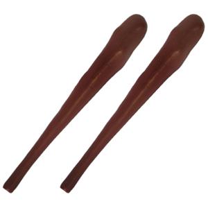 2x stuks holbewoner wapens knuppel/knots 50 cm -