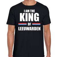 Bellatio I am the King of Leeuwarden Koningsdag t-shirt zwart voor heren