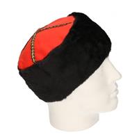4x stuks kozakken verkleed hoed voor volwassenen