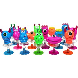 24 Stuks Jump Up Monsters Mix Gekleurde Omhoog Springende Monsters