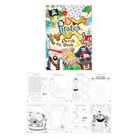 Uitdeelcadeautjes - Puzzelboeken - Model: Piraten (48 Stuks)