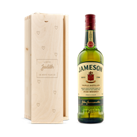 YourSurprise Whiskey in gegraveerde kist - Jameson