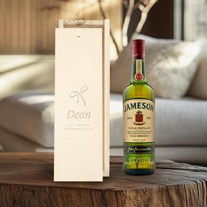 YourSurprise Whiskey in gegraveerde kist - Jameson