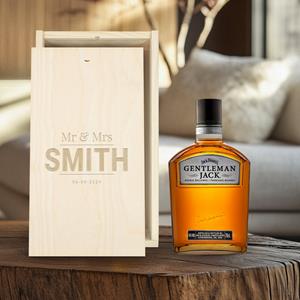 YourSurprise Whiskey in gegraveerde kist - Gentleman Jack