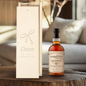 YourSurprise Whisky in gegraveerde kist - The Balvenie