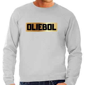 Bellatio Oliebol foute Oud en nieuw trui/ sweater blauw voor heren