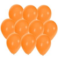 3M 30x stuks Oranje party ballonnen 27 cm -