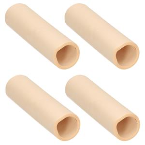 4x stuks rollen Serpentines beige 4 meter -