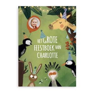 YourSurprise Boek met naam - Het grote feestboek - Softcover