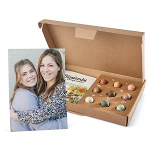 YourSurprise Bloemen zaadbommetjes giftbox met persoonlijke kaart