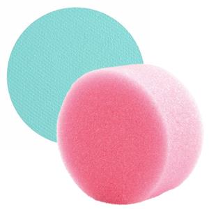 Superstar schmink pastelgroen 16 gram met rond grimeer sponsje -