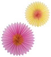 Waaiers Honeycomb - 2 Stuks