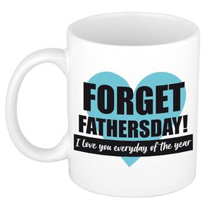 Bellatio Forget Fathers day kado mok / beker voor Vaderdag / verjaardag -