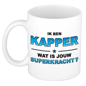 Bellatio Ik ben kapper wat is jouw superkracht kado mok / beker / verjaardag -